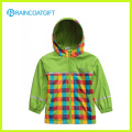 Niños impermeable PU chaqueta