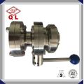 DIN Ss304 316 Thread Flanged Sanitary Stainless Butterfly Valve