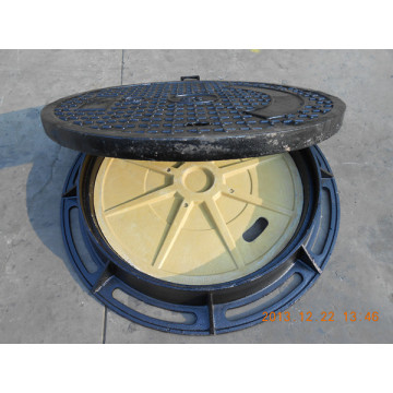 Ductile cast iron manhole cover