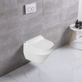 Baños de bidet de alta gama Baño sanitario Vajilla de oro