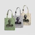 cotton canvas tote shopping bag