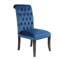 American Style Restaurant Linen Fabric Dining Chairs