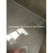 Super Clear Coarse Frosted PVC Transparent Sheet