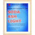 99,2% Soda Ash Light (solução de carbonato de sódio)