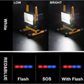 Rechargeable LED Flood Light 24 LED