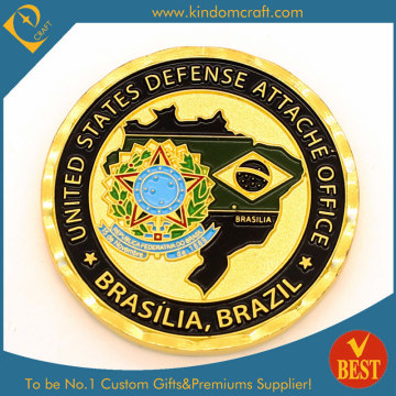 Custom 2D Enamel Souvenir Office Coins (LN-084)