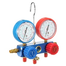 CT-536ALB Aluminum Manifold Gauge Set HVAC refrigeration system auto air conditioner AC Charging R134A R502 R410A R404 manifold