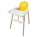 3-in-1 Modern High Chair With Wipeable Cushion