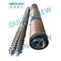 Bimetal Bausano 88mm Twin Double Screw Barrel for PVC Sheet