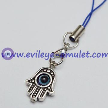 Metal Hamsa Hand Of God Mobile Phone Charm