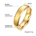 Wholesale Jewelry PVD Blue Plated Ring For Women