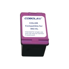 Cartucho de inyección de tinta compatible 802 para HP Deskjet 1000/1050/2000/2050