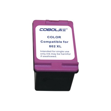 Cartucho compatível com jato de tinta 802 para HP Deskjet 1000/1050/2000/2050