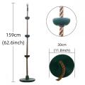 Backyard Climbing Rope Tree Swing with Platform