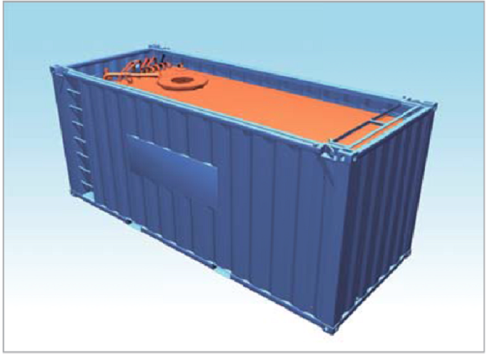 Container Fuel Tank