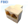 Lan cable connector RJ45 coupler