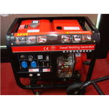 6KVA Diesel Engine Welding Generator with British Socket and Control Panel