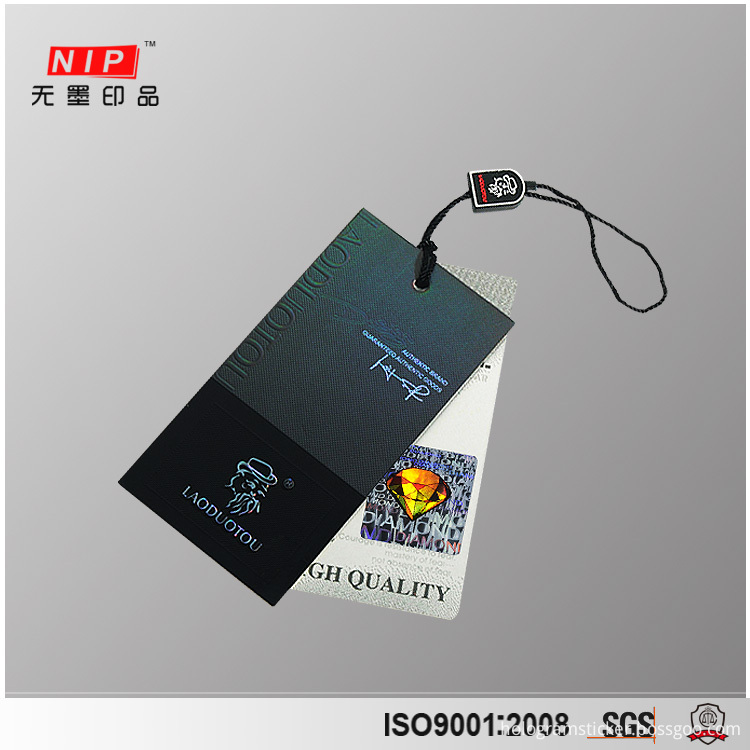 Hangtag stickers Hangtag stickers