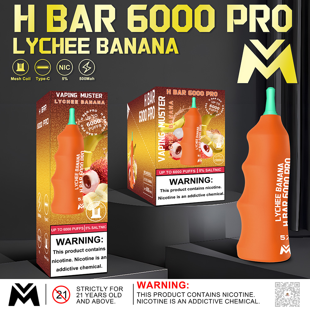 Electronic Cigarette T Bar 6000 PRO Electronic Cigarette T Bar 6000 PRO