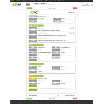 BOPP FILM USA Datos de importación