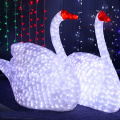 Outdoor garden decor led lighted goose