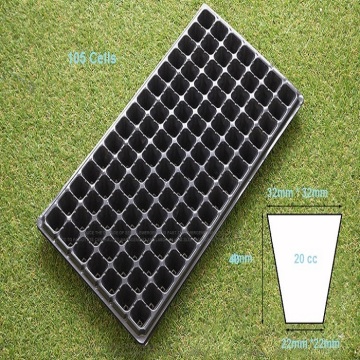 105 Cells Plastic Rice Plant Seedling Tray