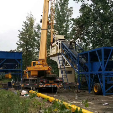 Central dosadora móvel de baixo custo para concreto pronto