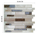 Hot Sale Waterproof Vinyl Mosaic Tile Stickers Bathroom