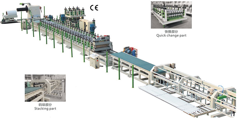 Roof Roll Forming Machine