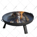 Outdoor Corten Steel Wood Burning Fire Pit