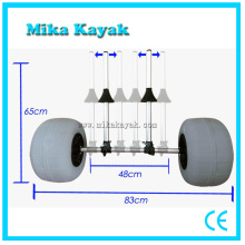 Аксессуары для байдарки, Тележки для каяков, Тележка для пляжных тележек с колесом воздушного шара