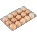 12 Holes Clear Egg Box Plastic Egg Tray