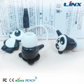 Auriculares de gran venta con estuche y auriculares Panda