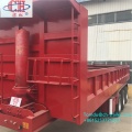 clinker and gravel transport Dumper trailer Rear