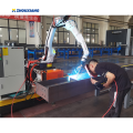6axis Robotic Industrial H Beam Welding Robot Station