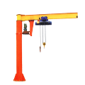 Floor mounted electric hoist jib crane for sale