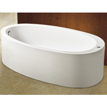 Oval One-Piece Acrylic Bathtubs Freestanding Bathtub