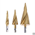 Straight Flute HSS Step Drills for Sheet Metal