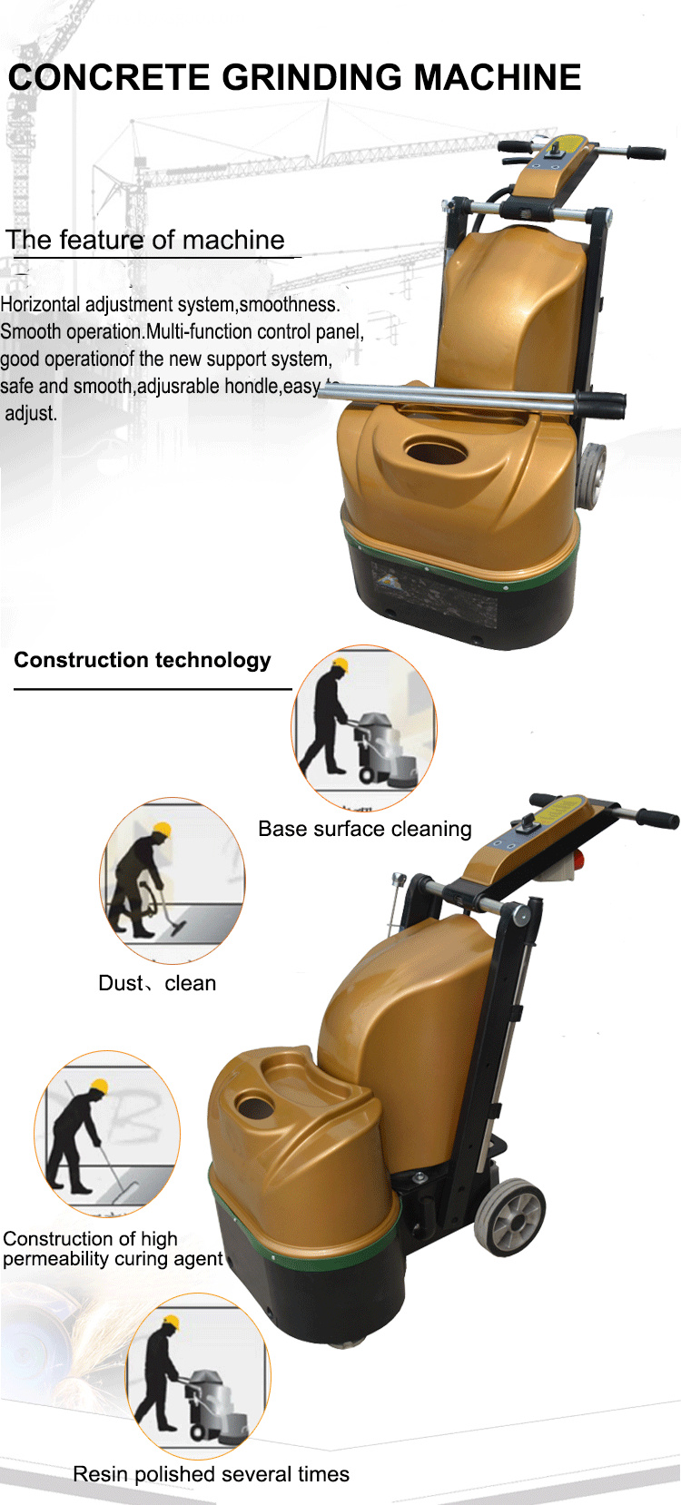 Stair Polishing Machine