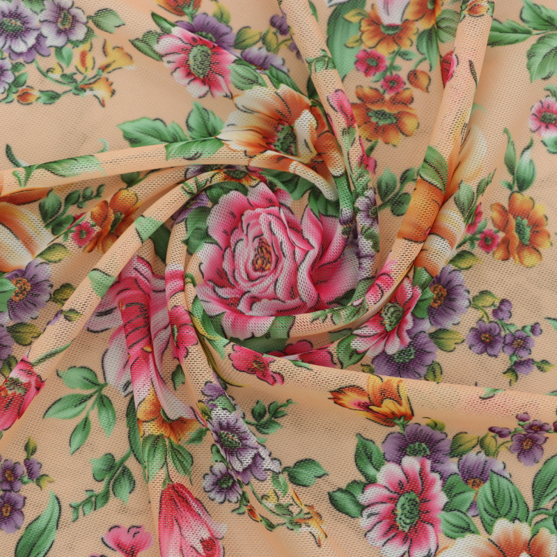 Printed Mesh Fabric Printed Mesh Fabric