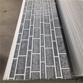 Imitation brick or stone insulated metal siding
