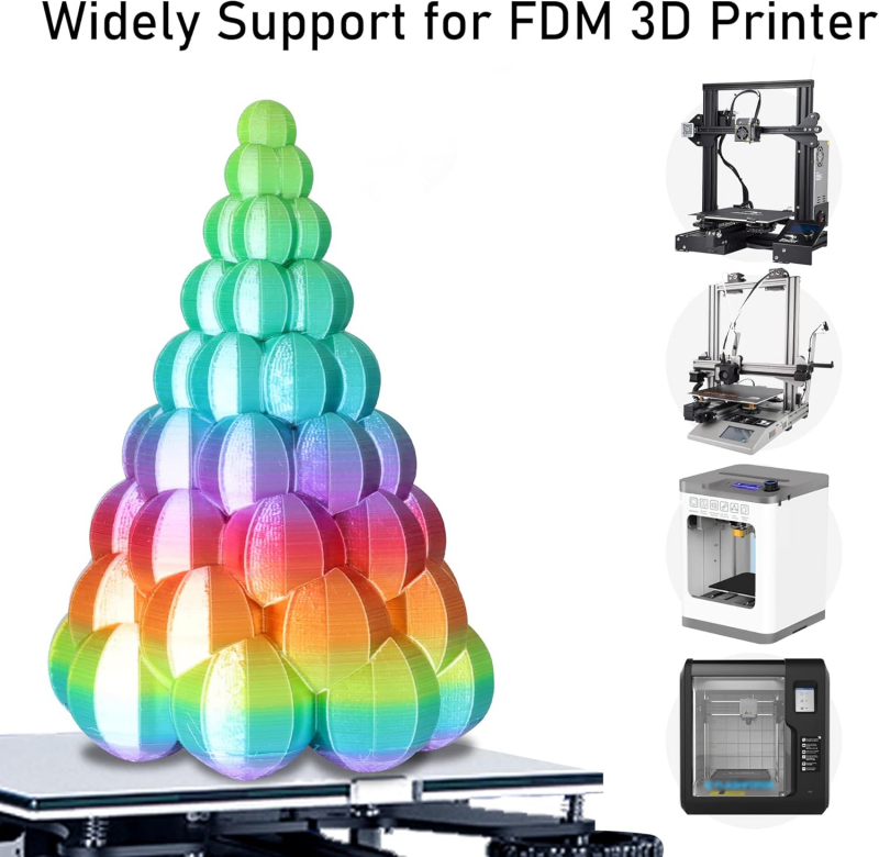 multicolor pla filament multicolor pla filament