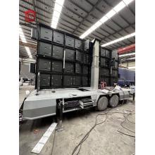 8780x2200x5200mm Mobile Led Sign Trailer