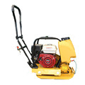 honda engine vibrating concrete plate compactor