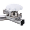 Valve de diaphragme d&#39;installation rapide en forme de U de 1,5 pouce