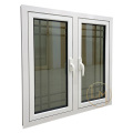 White Double Aluminum Casement French Windows For Sale