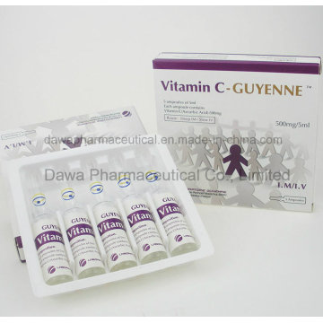 Vitamina C Injetável 500mg / 5ml