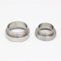 cnc machining sanitary stainless steel pipes fittings