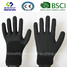 Nitrile Coating, Sandy Finish Safety Work Gloves (SL-NS115)