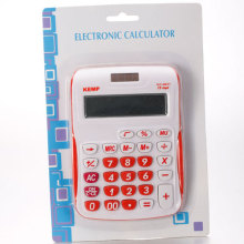 White And Red Basic Calculators